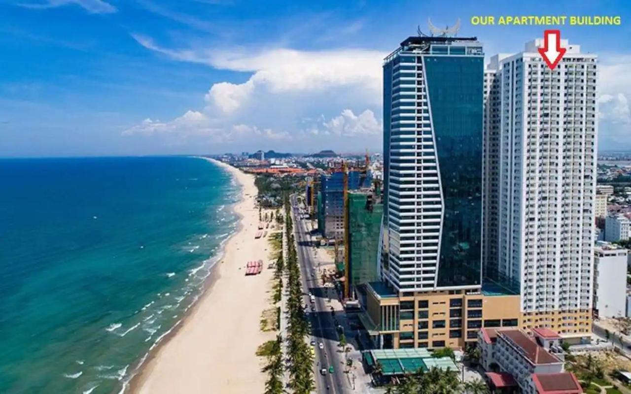 ダナン市2Br Balcony Best Sea View - City View - Optional - High Floor - 1' To My Khe Beach - Can Ho 2Pn Ban Cong View Bien - View Thanh Pho - Nhieu Loai Phong - Mot Phut Den Bien - Tang Caoアパートメント エクステリア 写真