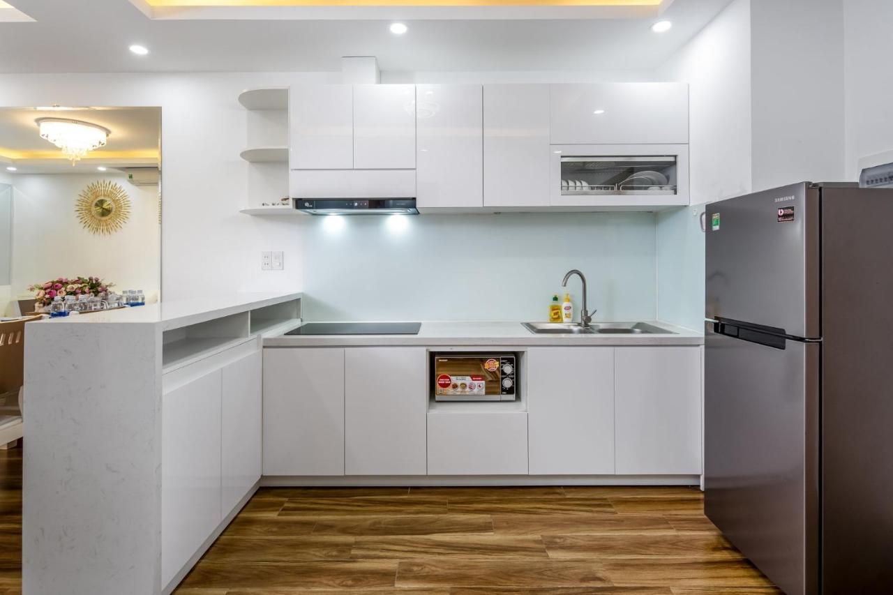 ダナン市2Br Balcony Best Sea View - City View - Optional - High Floor - 1' To My Khe Beach - Can Ho 2Pn Ban Cong View Bien - View Thanh Pho - Nhieu Loai Phong - Mot Phut Den Bien - Tang Caoアパートメント エクステリア 写真