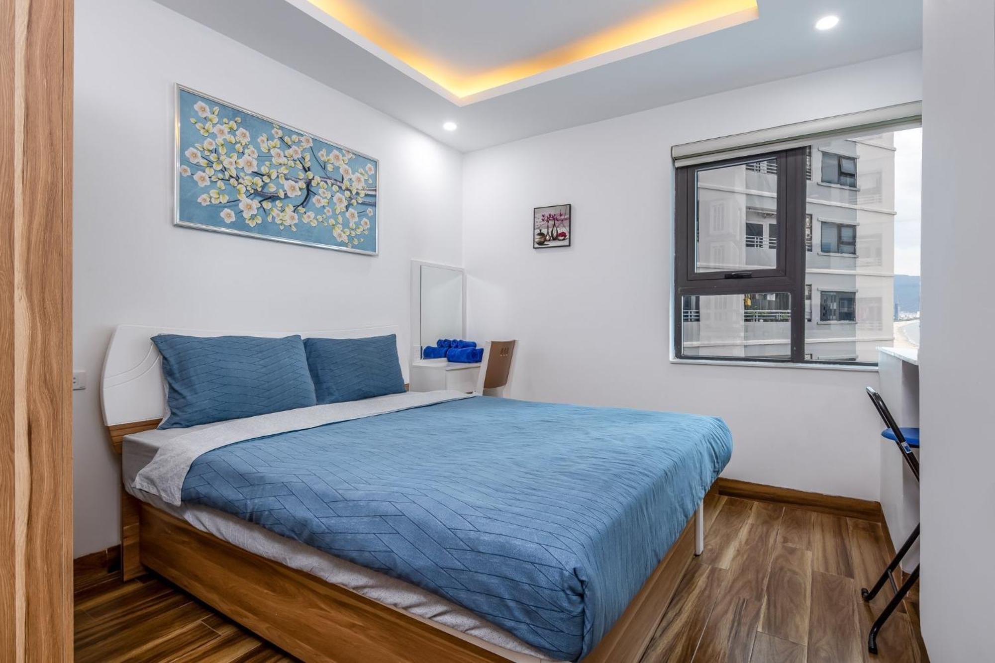 ダナン市2Br Balcony Best Sea View - City View - Optional - High Floor - 1' To My Khe Beach - Can Ho 2Pn Ban Cong View Bien - View Thanh Pho - Nhieu Loai Phong - Mot Phut Den Bien - Tang Caoアパートメント エクステリア 写真