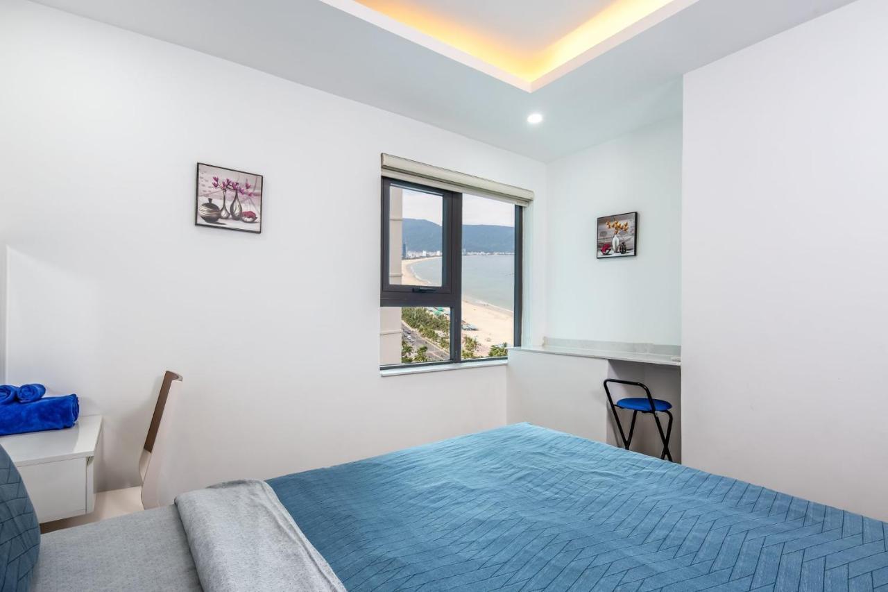 ダナン市2Br Balcony Best Sea View - City View - Optional - High Floor - 1' To My Khe Beach - Can Ho 2Pn Ban Cong View Bien - View Thanh Pho - Nhieu Loai Phong - Mot Phut Den Bien - Tang Caoアパートメント エクステリア 写真