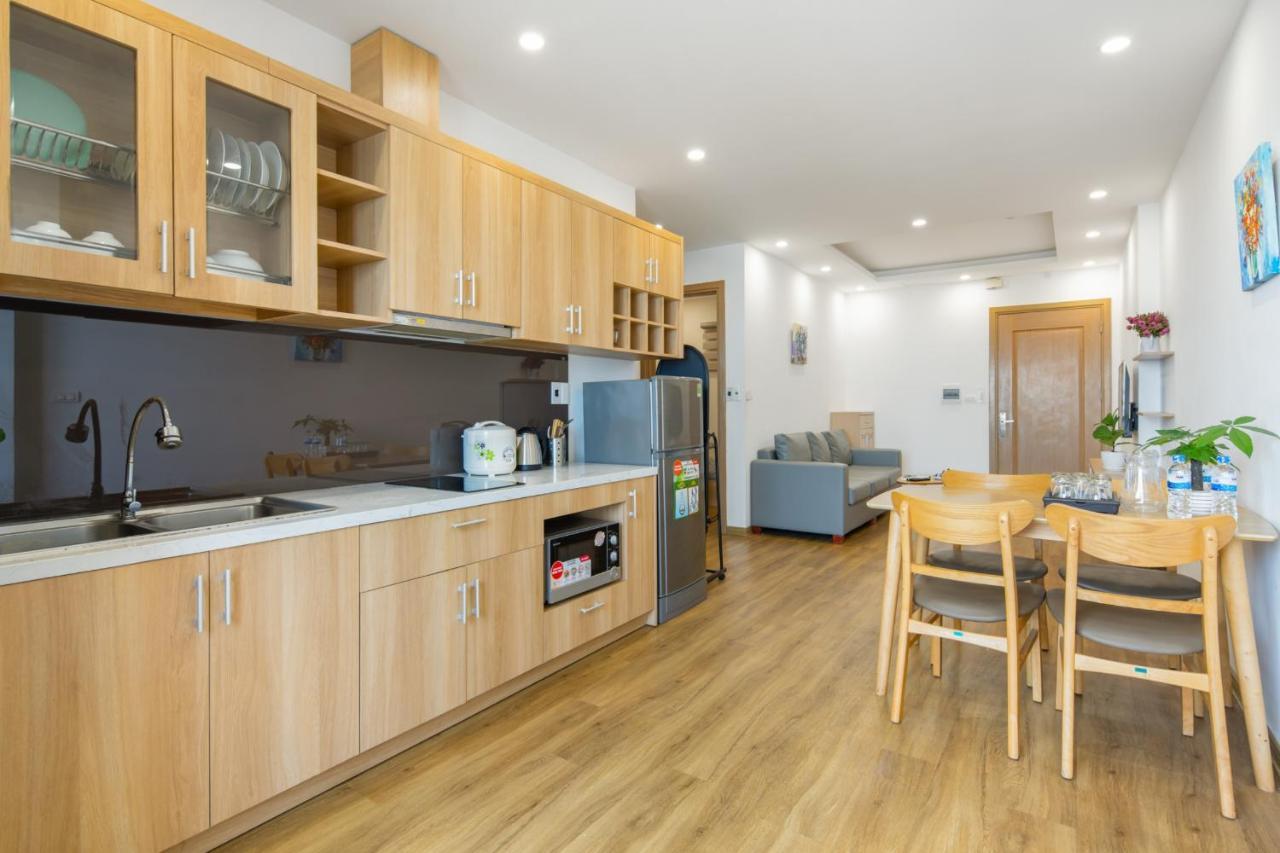 ダナン市2Br Balcony Best Sea View - City View - Optional - High Floor - 1' To My Khe Beach - Can Ho 2Pn Ban Cong View Bien - View Thanh Pho - Nhieu Loai Phong - Mot Phut Den Bien - Tang Caoアパートメント エクステリア 写真