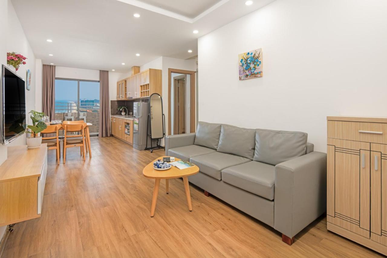 ダナン市2Br Balcony Best Sea View - City View - Optional - High Floor - 1' To My Khe Beach - Can Ho 2Pn Ban Cong View Bien - View Thanh Pho - Nhieu Loai Phong - Mot Phut Den Bien - Tang Caoアパートメント エクステリア 写真
