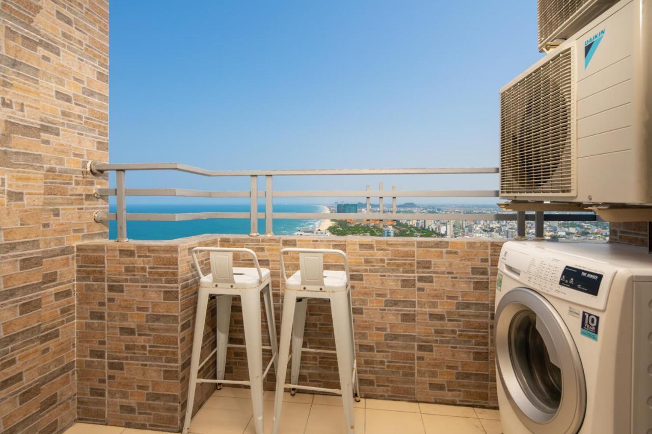 ダナン市2Br Balcony Best Sea View - City View - Optional - High Floor - 1' To My Khe Beach - Can Ho 2Pn Ban Cong View Bien - View Thanh Pho - Nhieu Loai Phong - Mot Phut Den Bien - Tang Caoアパートメント エクステリア 写真