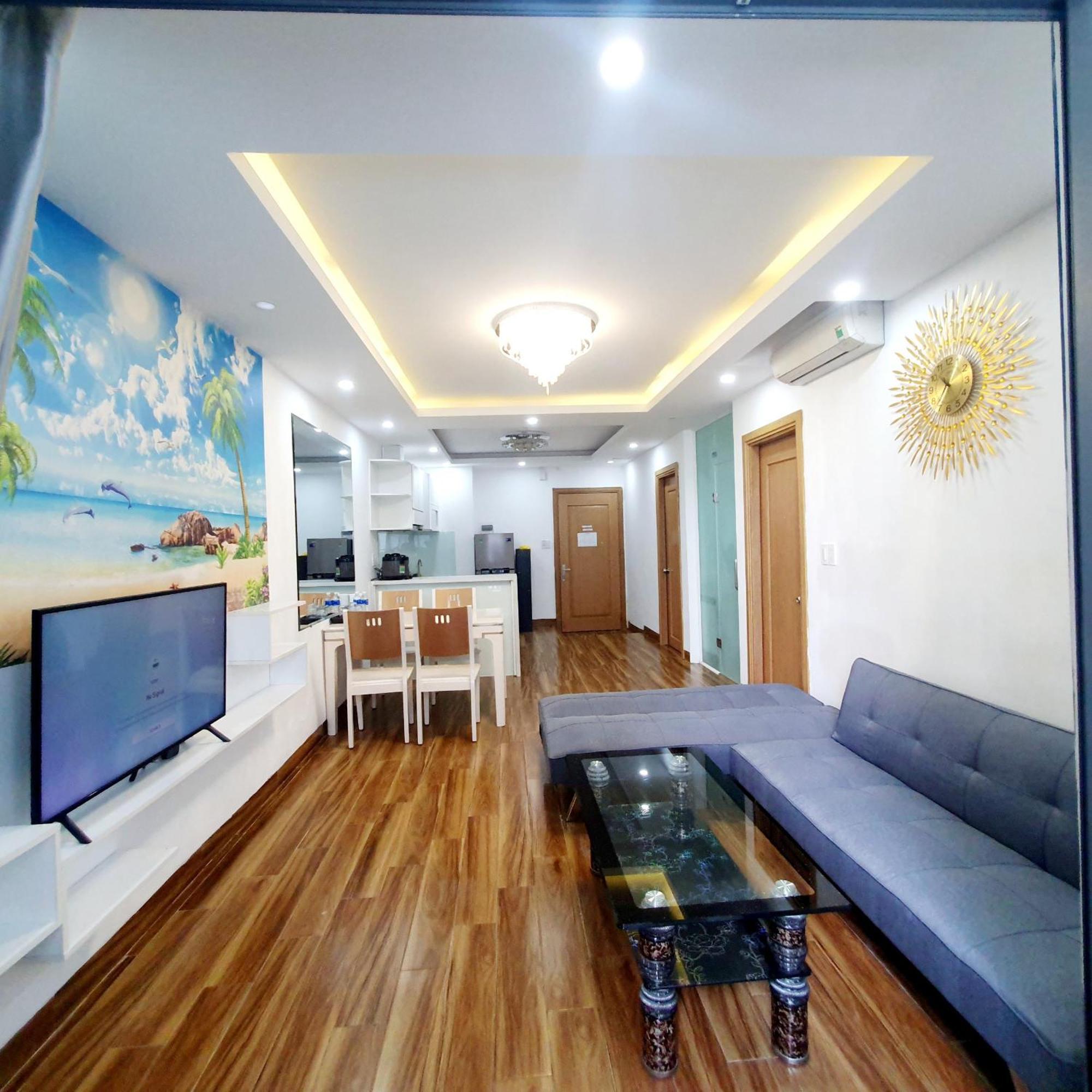 ダナン市2Br Balcony Best Sea View - City View - Optional - High Floor - 1' To My Khe Beach - Can Ho 2Pn Ban Cong View Bien - View Thanh Pho - Nhieu Loai Phong - Mot Phut Den Bien - Tang Caoアパートメント エクステリア 写真
