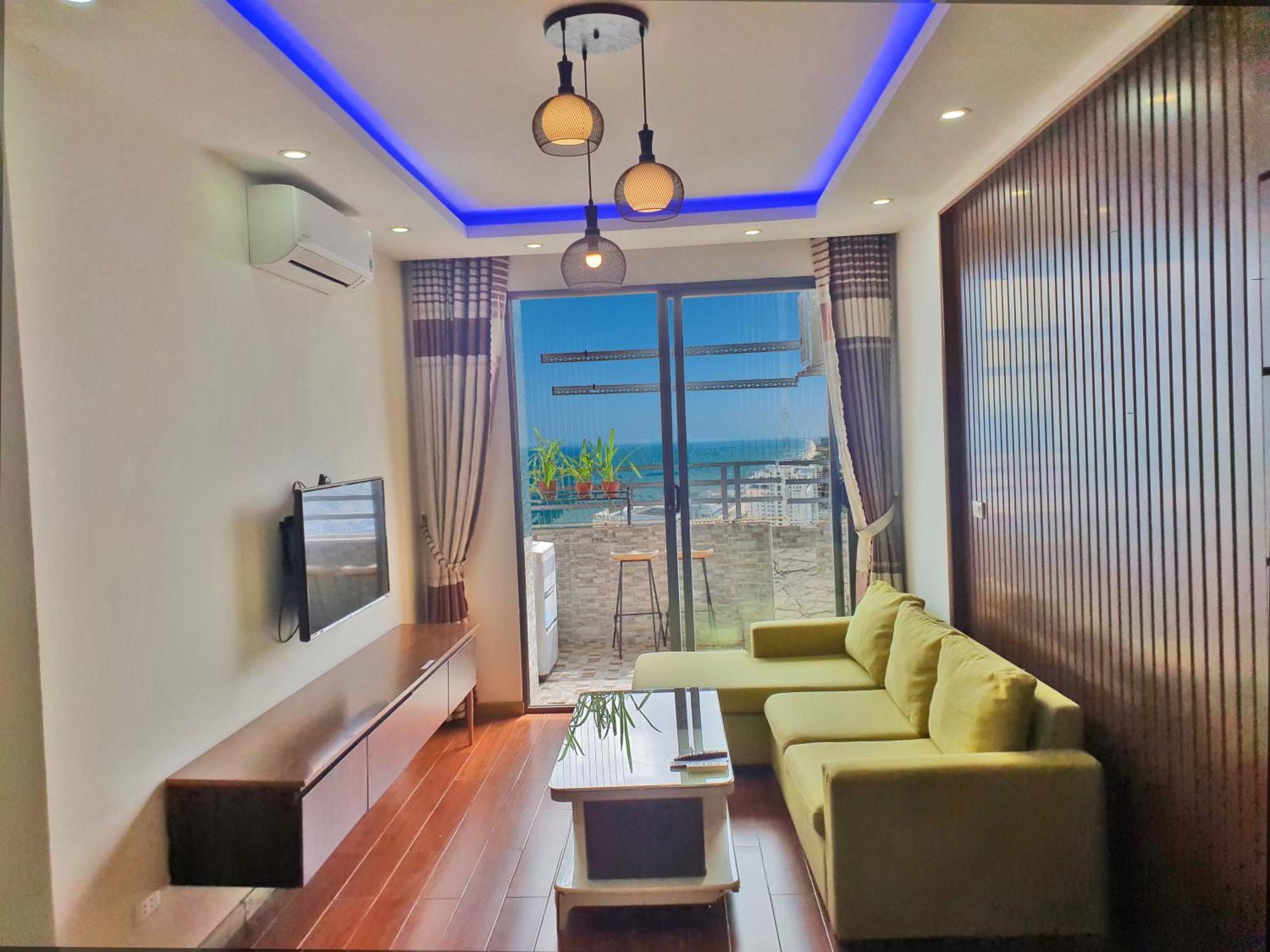 ダナン市2Br Balcony Best Sea View - City View - Optional - High Floor - 1' To My Khe Beach - Can Ho 2Pn Ban Cong View Bien - View Thanh Pho - Nhieu Loai Phong - Mot Phut Den Bien - Tang Caoアパートメント エクステリア 写真