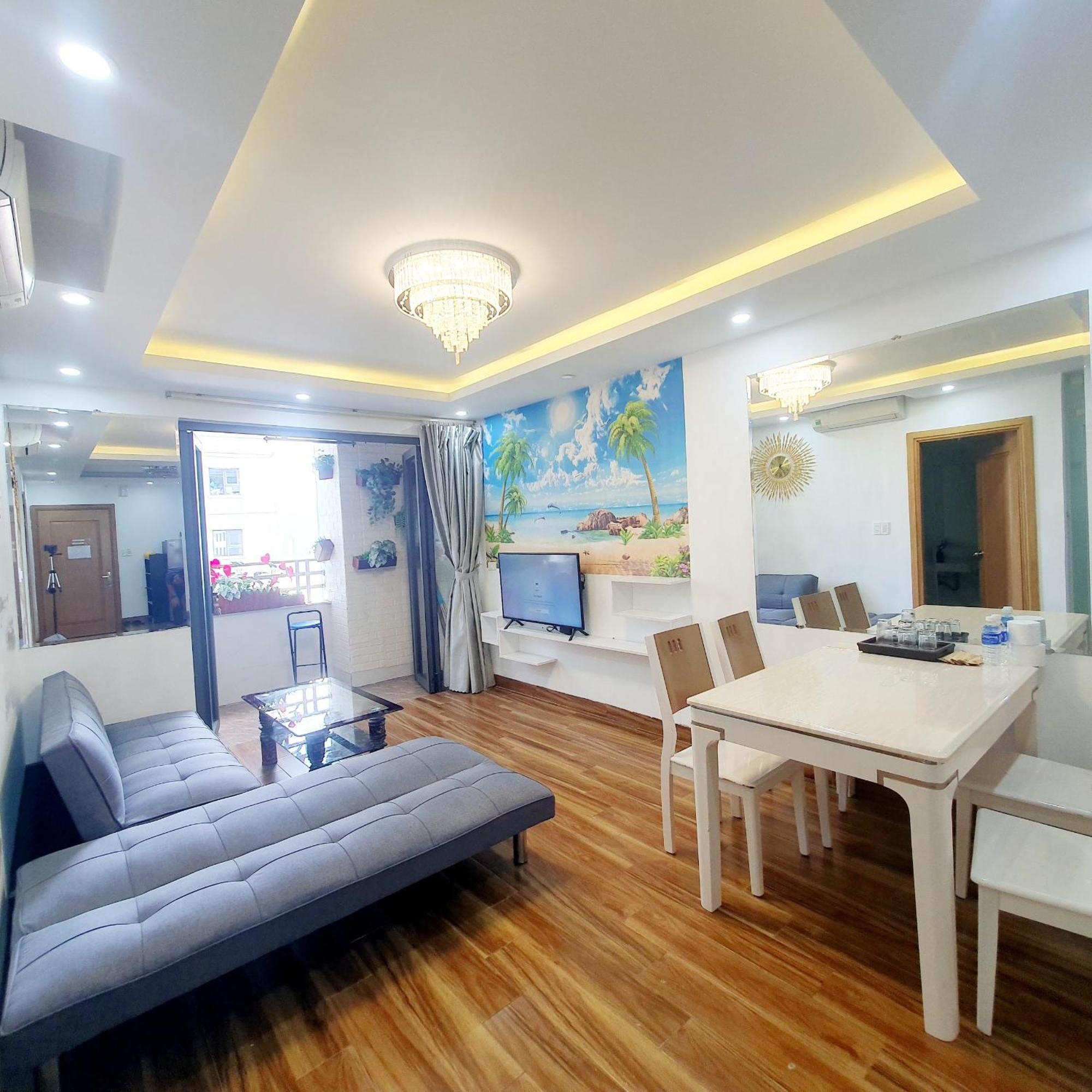 ダナン市2Br Balcony Best Sea View - City View - Optional - High Floor - 1' To My Khe Beach - Can Ho 2Pn Ban Cong View Bien - View Thanh Pho - Nhieu Loai Phong - Mot Phut Den Bien - Tang Caoアパートメント エクステリア 写真