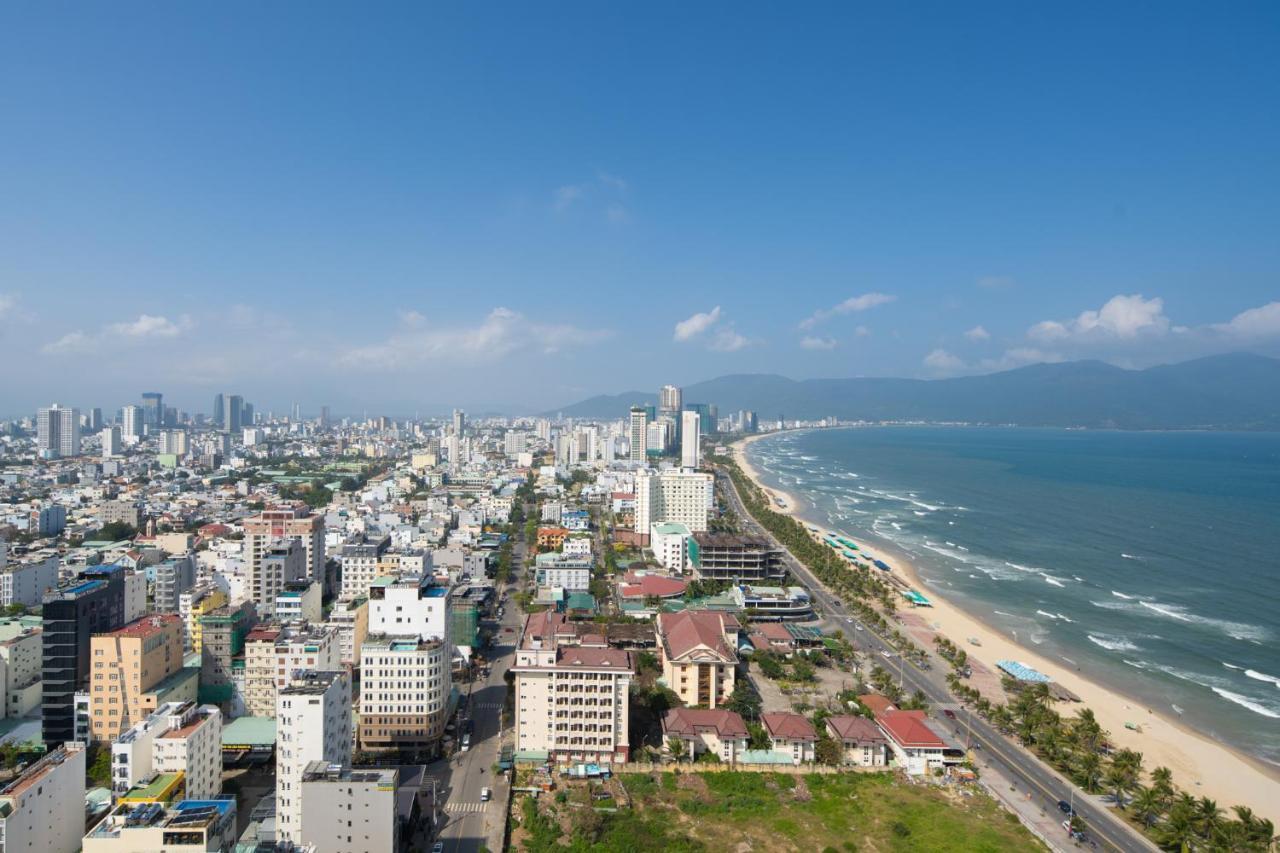 ダナン市2Br Balcony Best Sea View - City View - Optional - High Floor - 1' To My Khe Beach - Can Ho 2Pn Ban Cong View Bien - View Thanh Pho - Nhieu Loai Phong - Mot Phut Den Bien - Tang Caoアパートメント エクステリア 写真